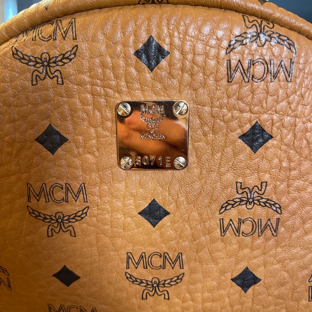 MCM Tan Backpack - Picture 12 of 14